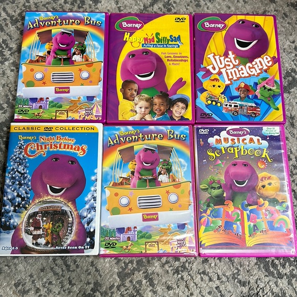 barney | Toys | Barney Dvd Lot | Poshmark